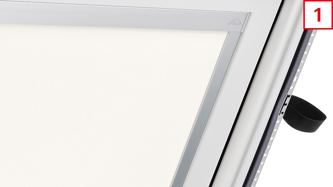 daylight roller blinds detail